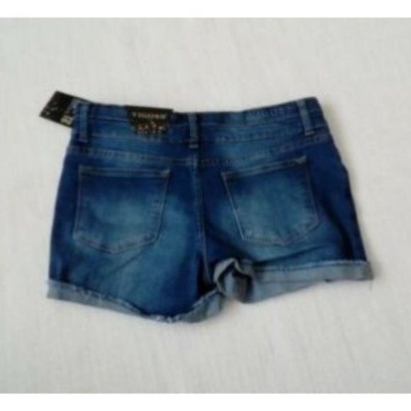 Girl's Vigoss Denim Shorts Size 16 - Picture 2 of 2